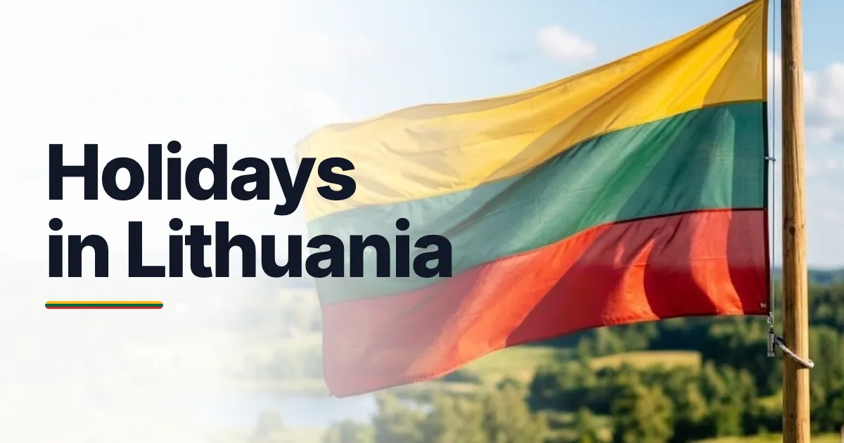 Public Holidays and Days Off in Lithuania: The Full List